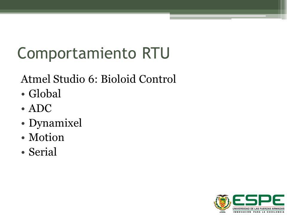 Comportamiento RTU Atmel Studio 6: Bioloid Control Global ADC