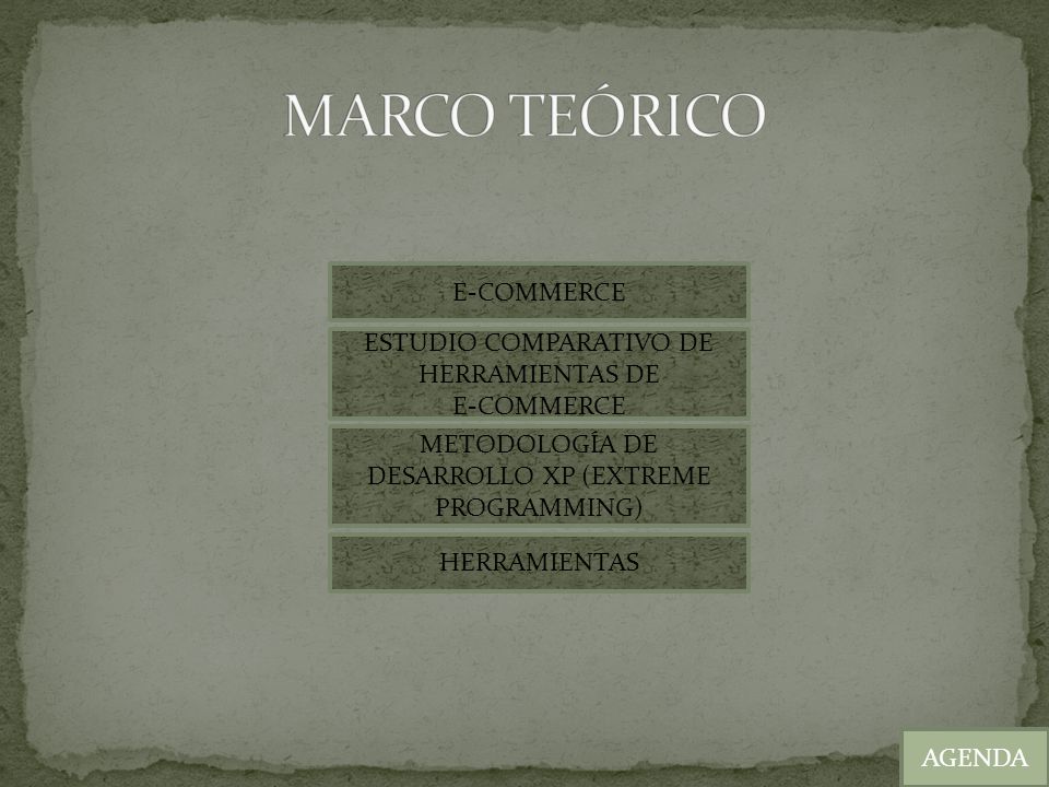 MARCO TEÓRICO E-COMMERCE