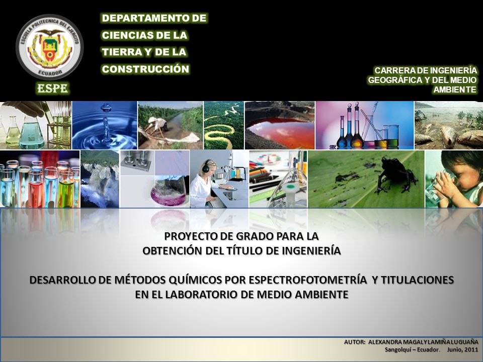 PROYECTO DE GRADO PARA LA OBTENCIÓN DEL TÍTULO DE INGENIERÍA