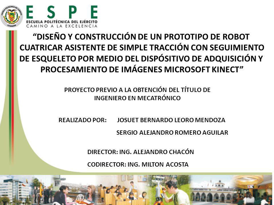 DISEÑO Y CONSTRUCCIÓN DE UN PROTOTIPO DE ROBOT