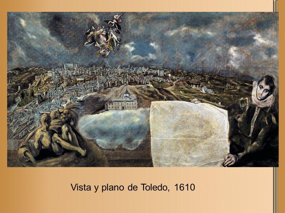 Vista y plano de Toledo, 1610