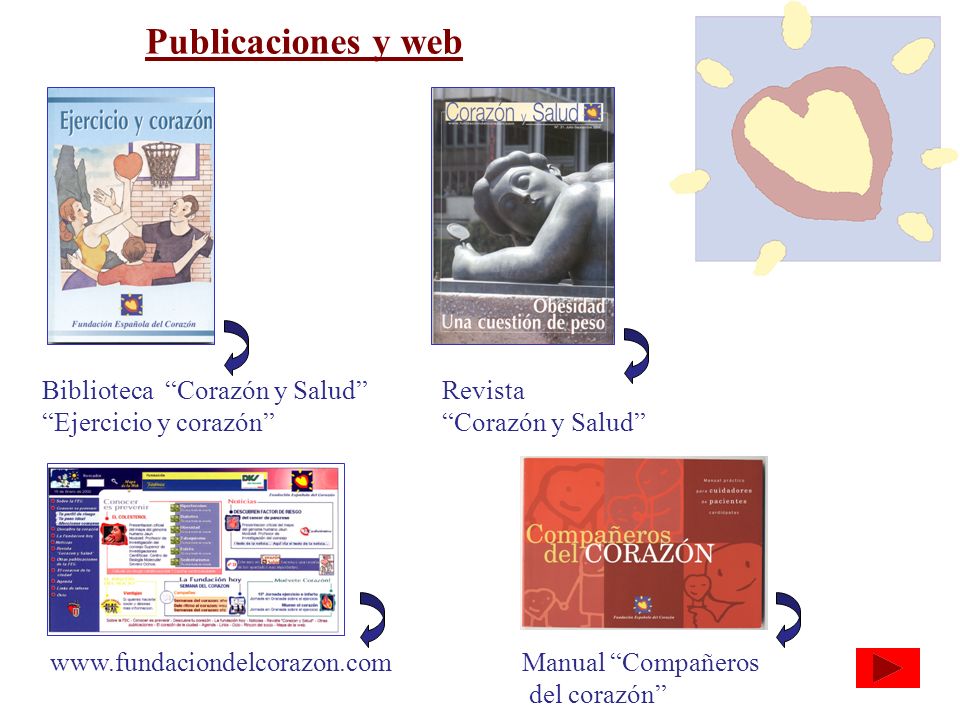 Publicaciones y web Biblioteca Corazón y Salud Ejercicio y corazón