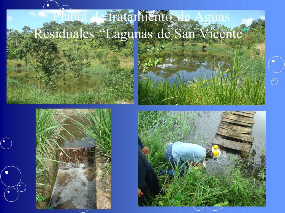 Planta de tratamiento de Aguas Residuales Lagunas de San Vicente