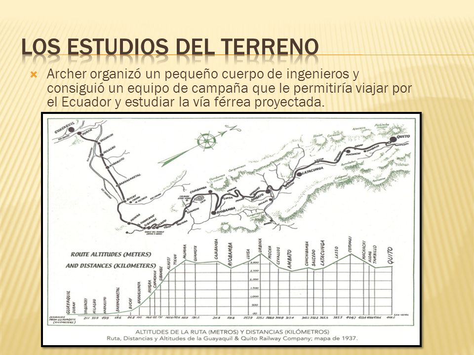 LOS ESTUDIOS DEL TERRENO