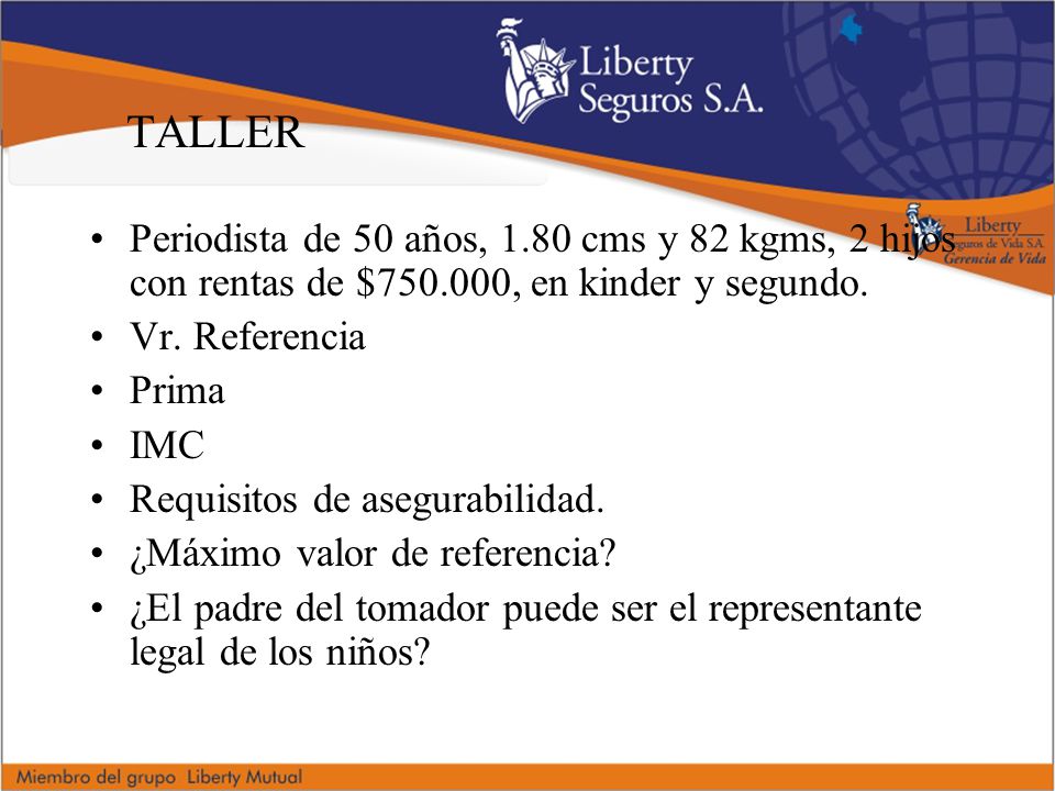 TALLER Periodista de 50 años, 1.80 cms y 82 kgms, 2 hijos con rentas de $ , en kinder y segundo.