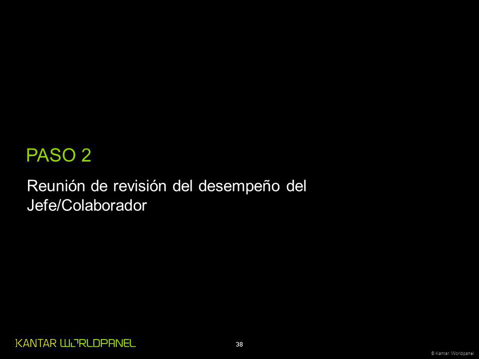 PASO 2 Reunión de revisión del desempeño del Jefe/Colaborador