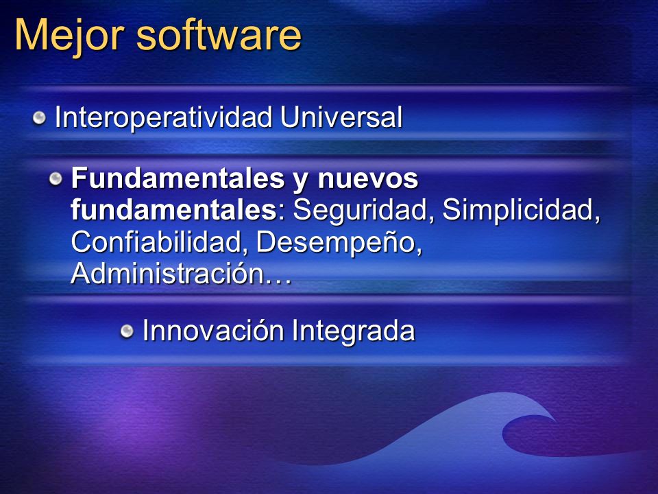 Mejor software Interoperatividad Universal
