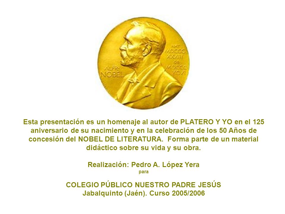 Realización: Pedro A. López Yera COLEGIO PÚBLICO NUESTRO PADRE JESÚS