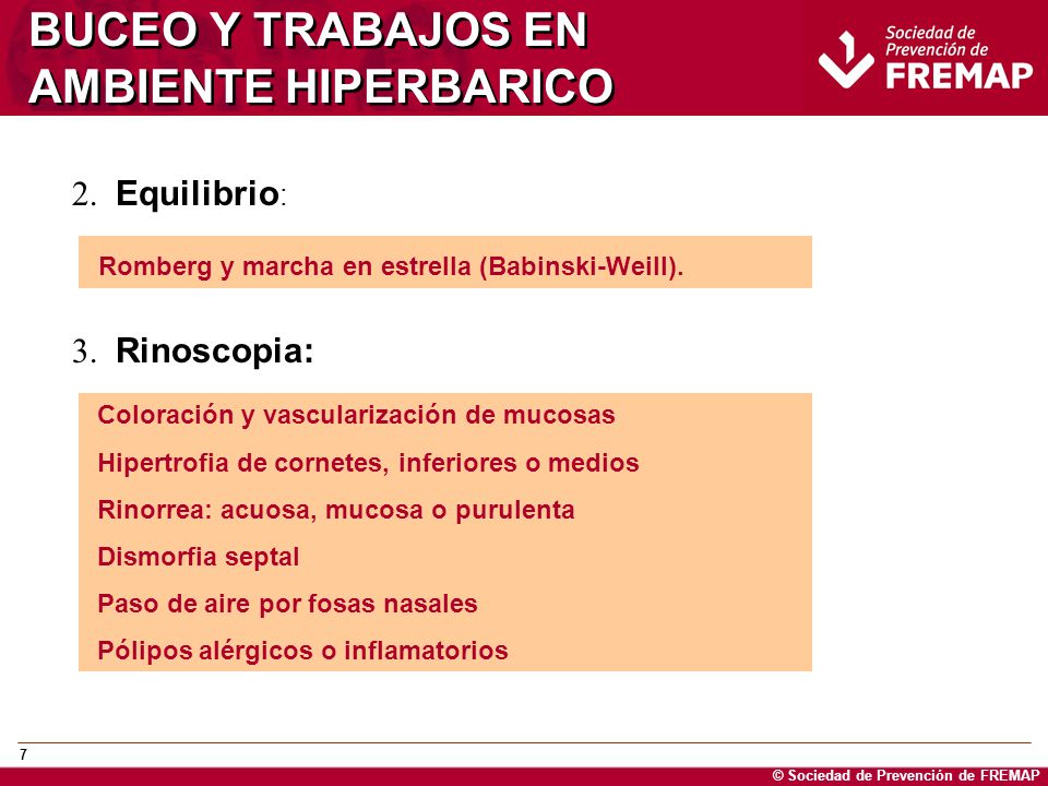 BUCEO Y TRABAJOS EN AMBIENTE HIPERBARICO