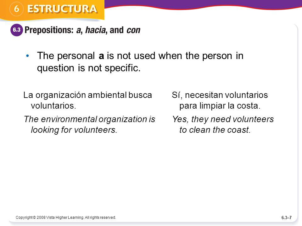 The personal a is not used when the person in question is not specific.