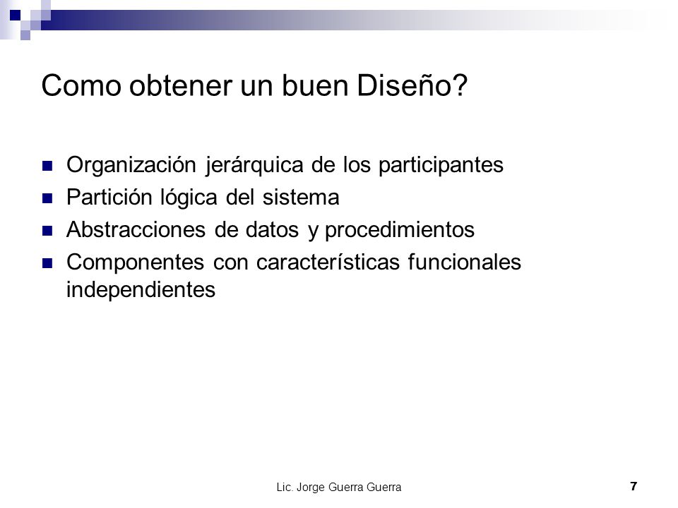 Como obtener un buen Diseño