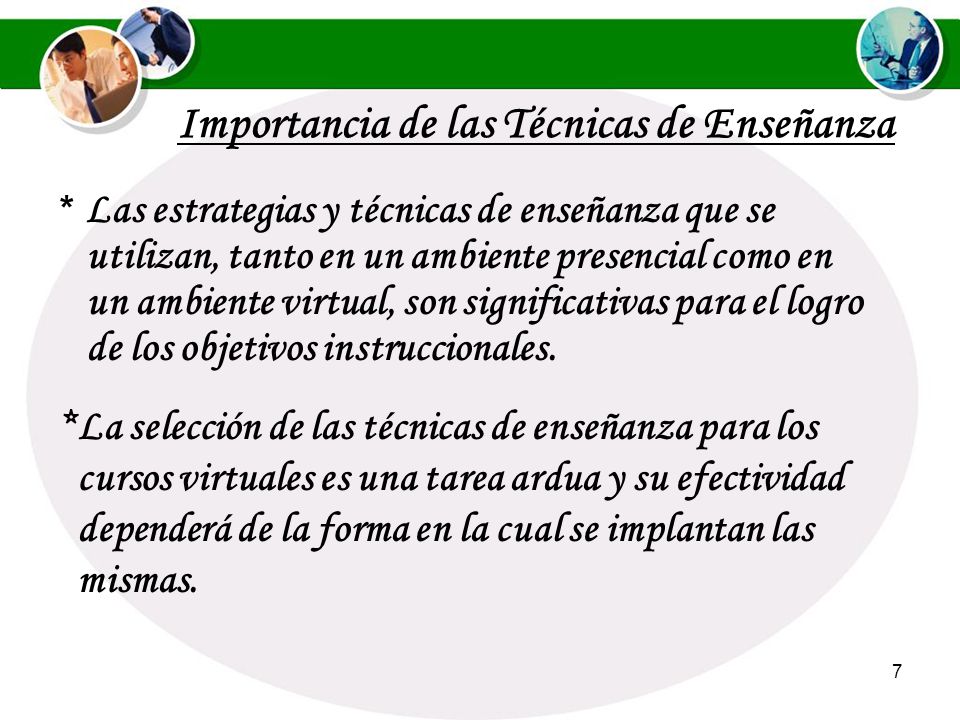 Importancia de las Técnicas de Enseñanza