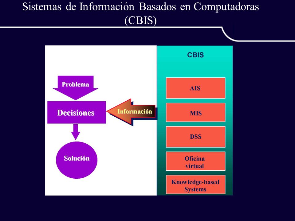 Sistemas de Información Basados en Computadoras (CBIS)