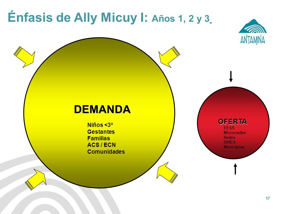 Énfasis de Ally Micuy I: Años 1, 2 y 3