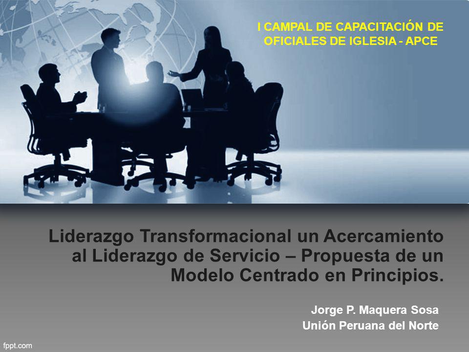 I CAMPAL DE CAPACITACIÓN DE OFICIALES DE IGLESIA - APCE