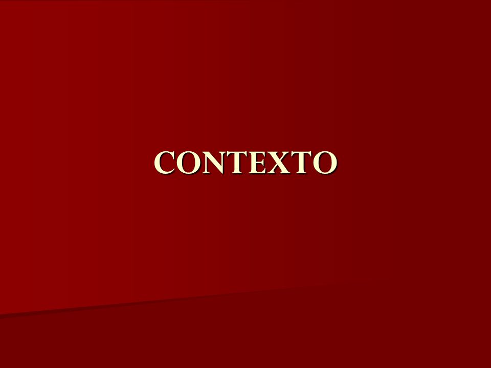 CONTEXTO