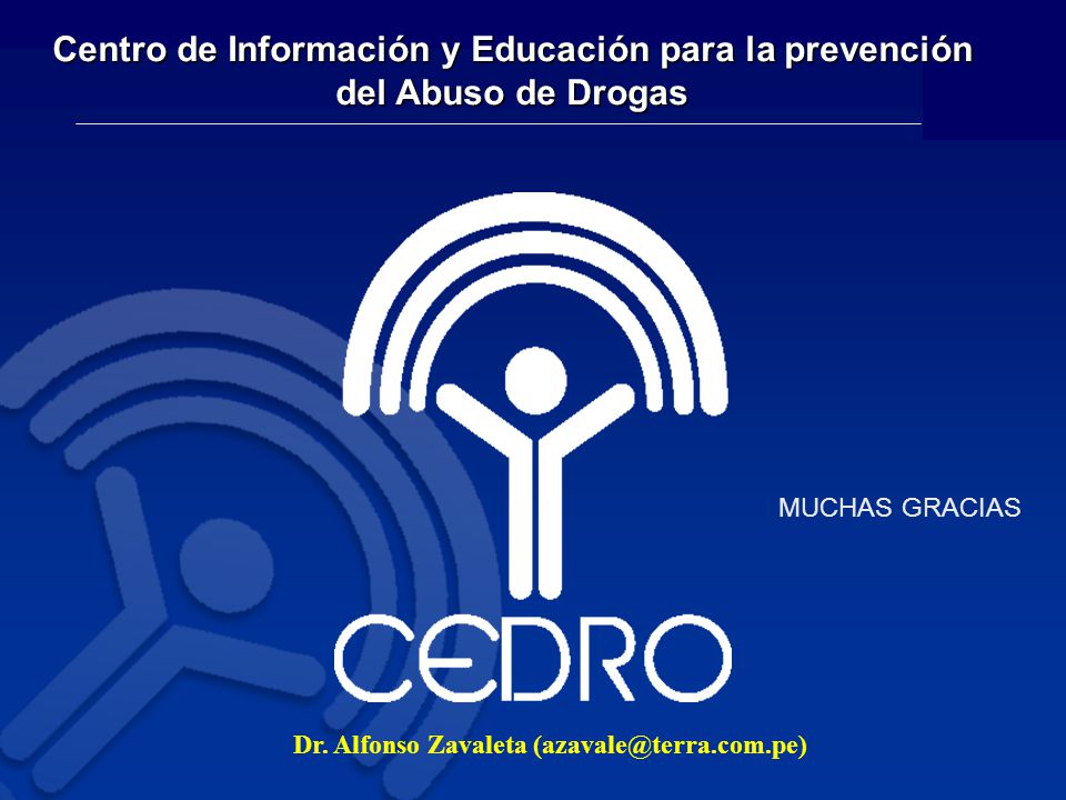 Centro de Información y Educación para la prevención del Abuso de Drogas