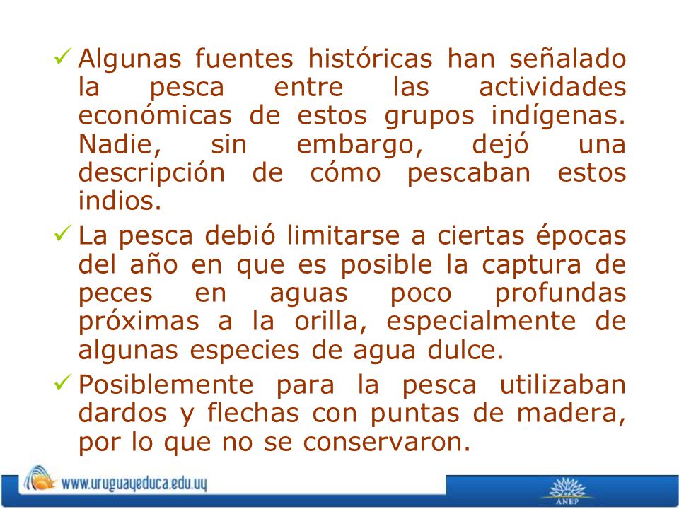 Algunas fuentes históricas han señalado la pesca entre las actividades económicas de estos grupos indígenas. Nadie, sin embargo, dejó una descripción de cómo pescaban estos indios.