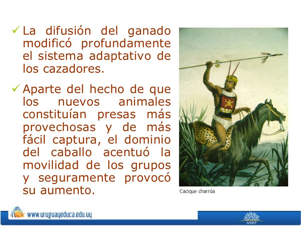 La difusión del ganado modificó profundamente el sistema adaptativo de los cazadores.
