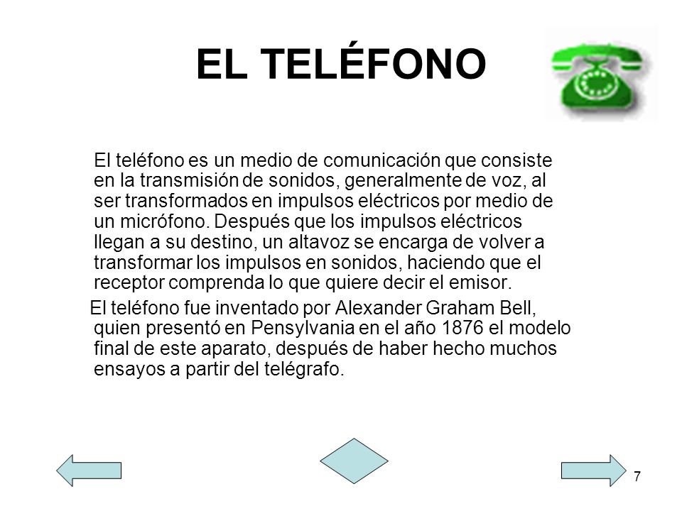 EL TELÉFONO