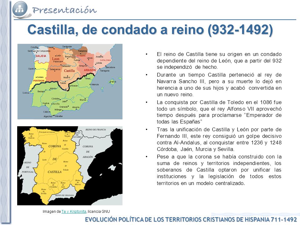 Castilla, de condado a reino ( )