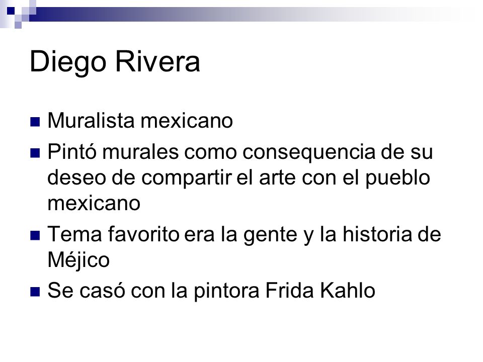 Diego Rivera Muralista mexicano