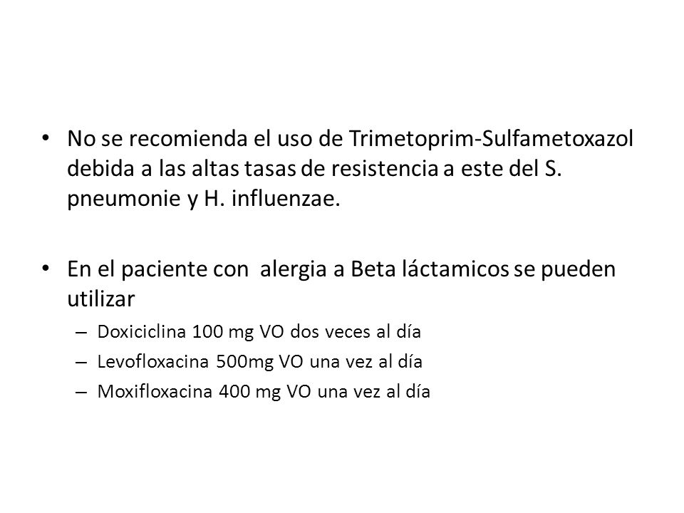 En el paciente con alergia a Beta láctamicos se pueden utilizar