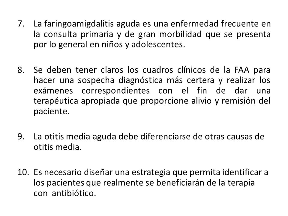 La faringoamigdalitis aguda es una enfermedad frecuente en la consulta primaria y de gran morbilidad que se presenta por lo general en niños y adolescentes.