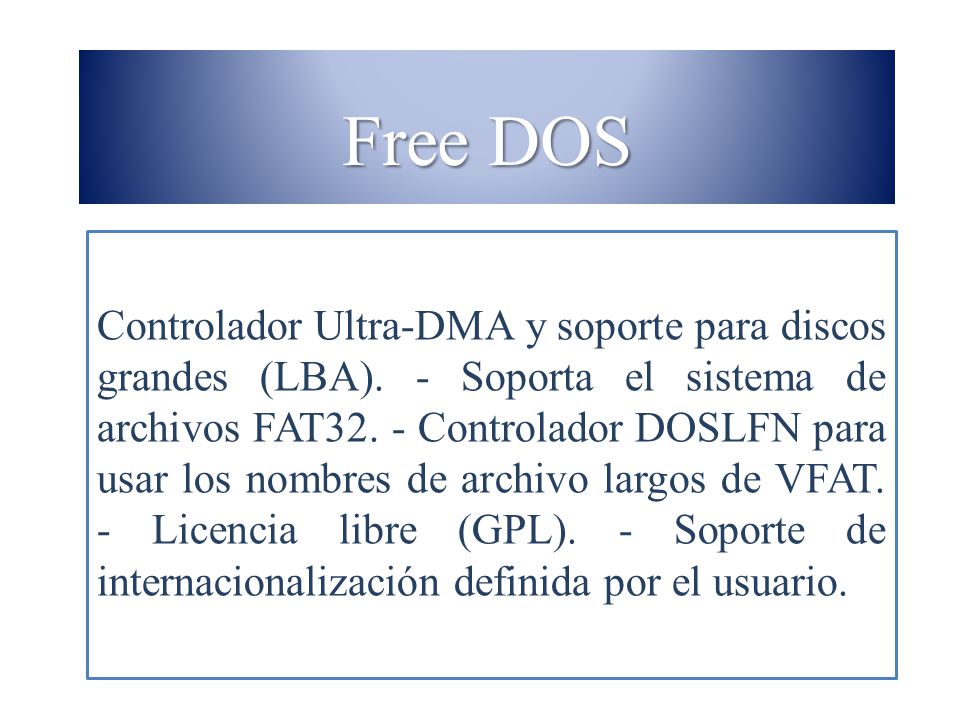 Free DOS