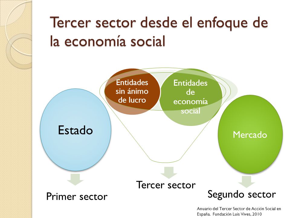 Tercer sector desde el enfoque de la economía social
