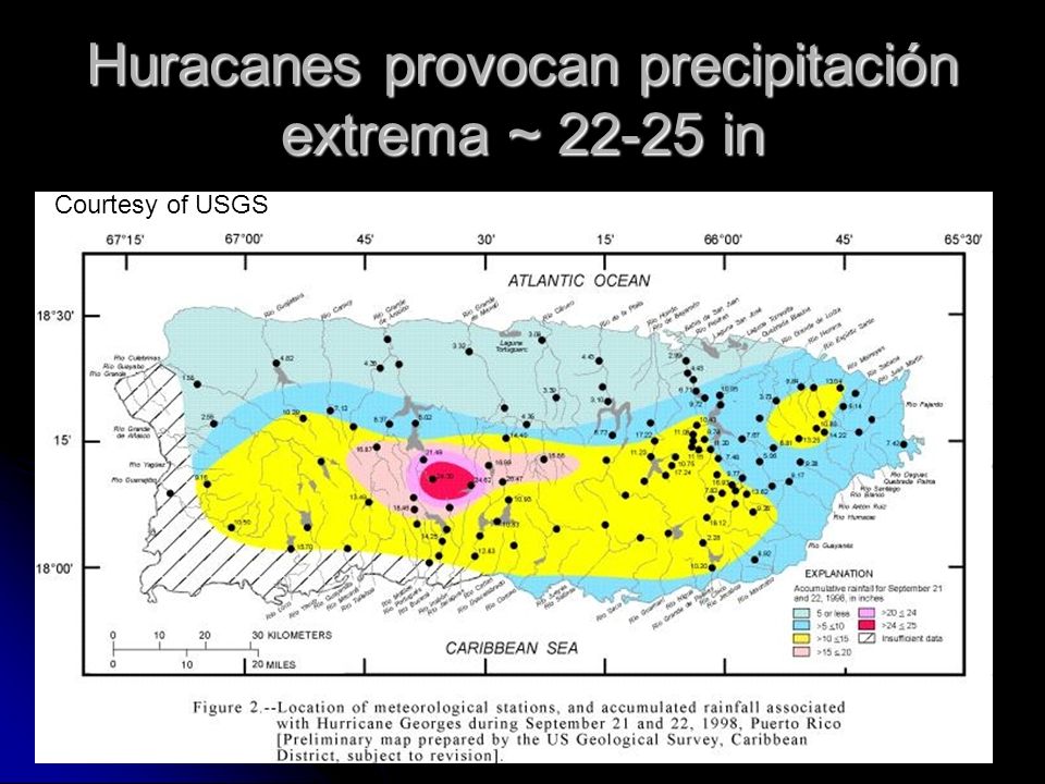 Huracanes provocan precipitación extrema ~ in