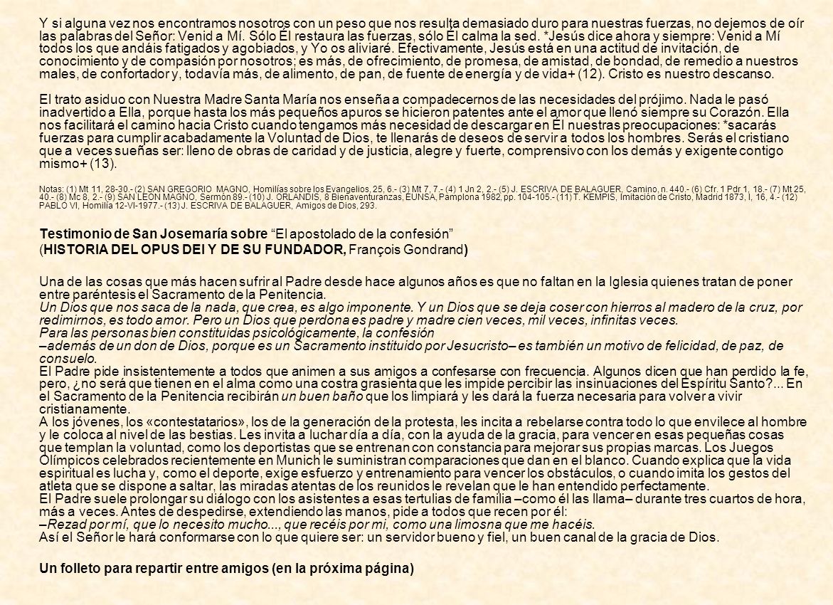 (HISTORIA DEL OPUS DEI Y DE SU FUNDADOR, François Gondrand)