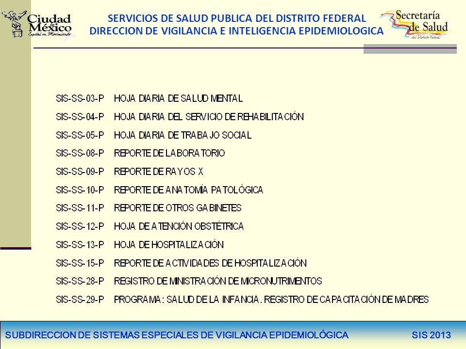 FORMATOS PRIMARIOS SIN MODIFICACIÓN