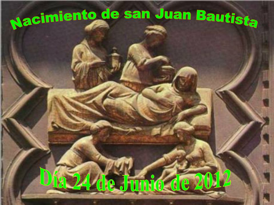 Nacimiento de san Juan Bautista
