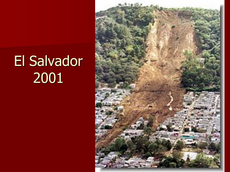 El Salvador 2001