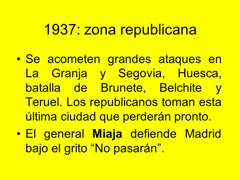1937: zona republicana
