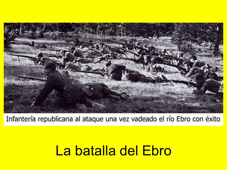 La batalla del Ebro