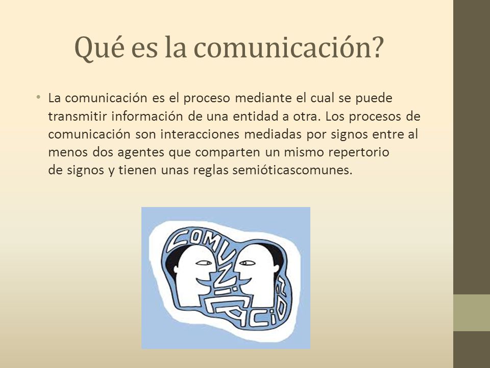 Qué es la comunicación