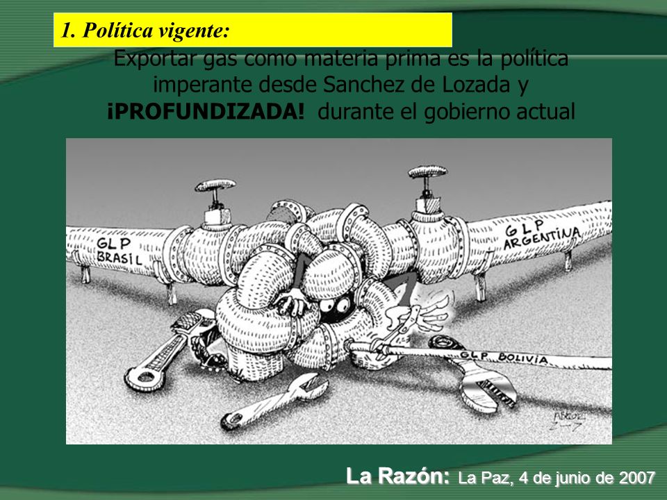 La Razón: La Paz, 4 de junio de 2007