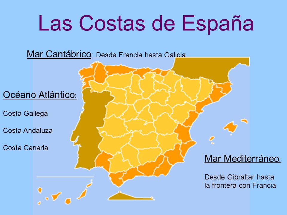 Las Costas de España Mar Cantábrico: Desde Francia hasta Galicia
