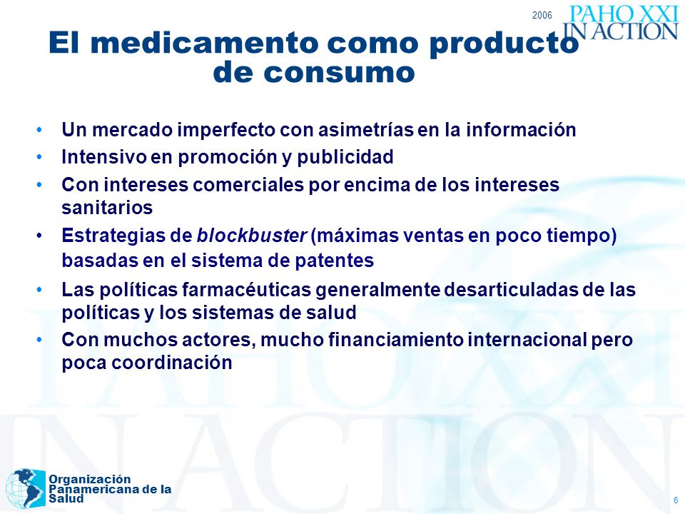 El medicamento como producto de consumo