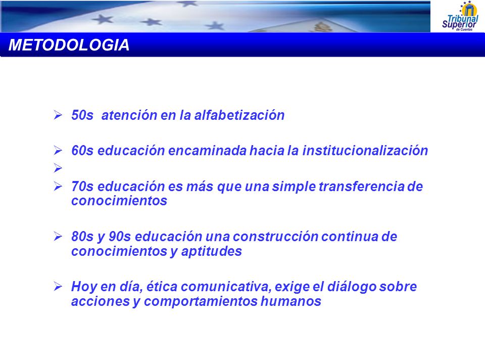 50s atención en la alfabetización