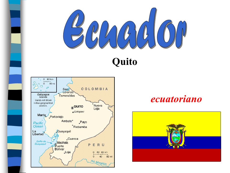 Ecuador Quito ecuatoriano