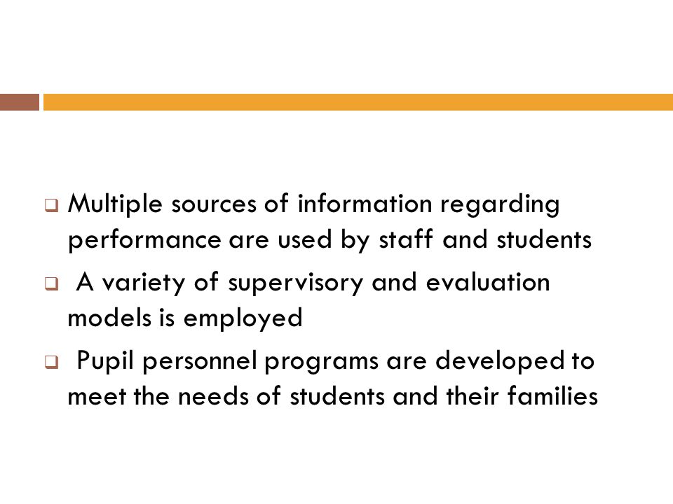 Multiple sources of information regarding performance are used by staff and students