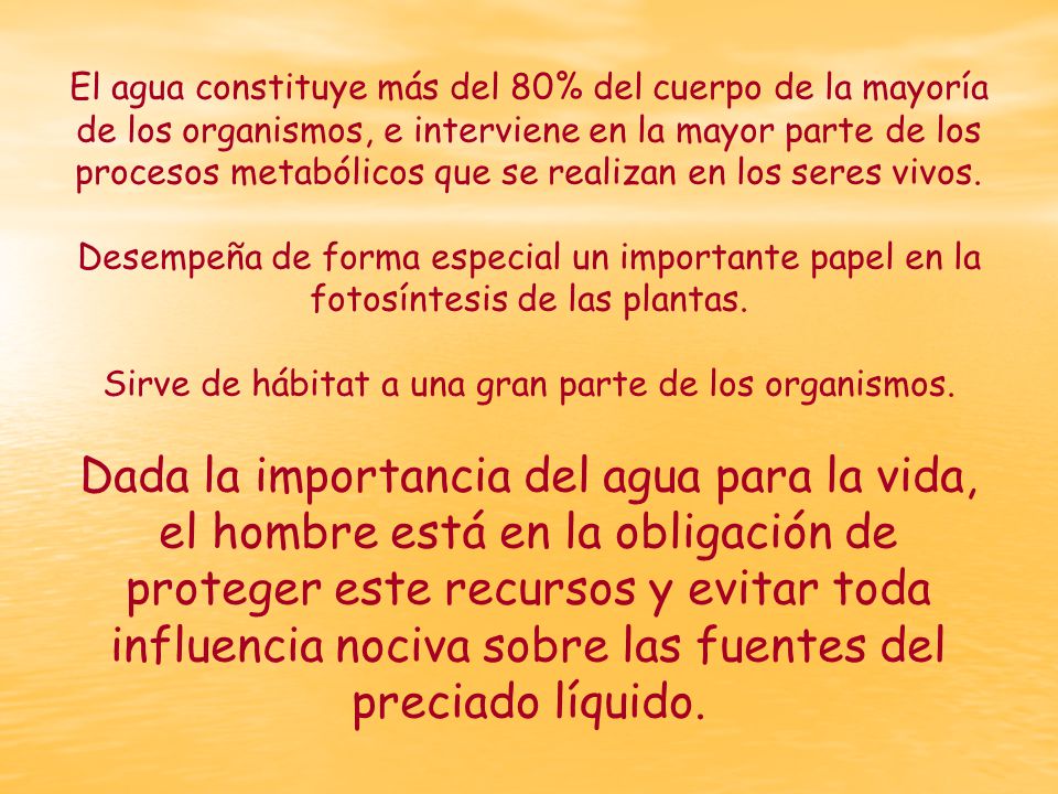 Sirve de hábitat a una gran parte de los organismos.