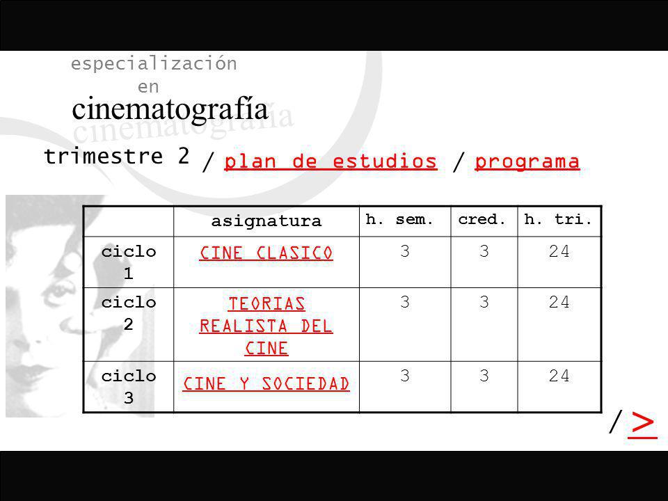 TEORIAS REALISTA DEL CINE