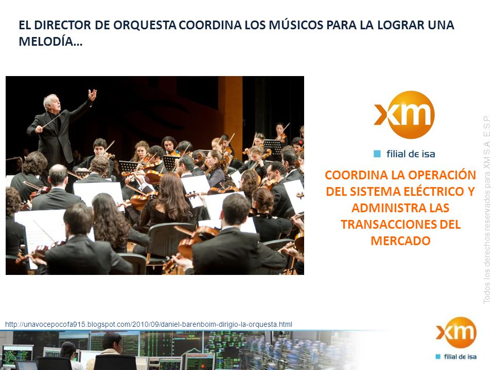 EL DIRECTOR DE ORQUESTA COORDINA LOS MÚSICOS PARA LA LOGRAR UNA MELODÍA…