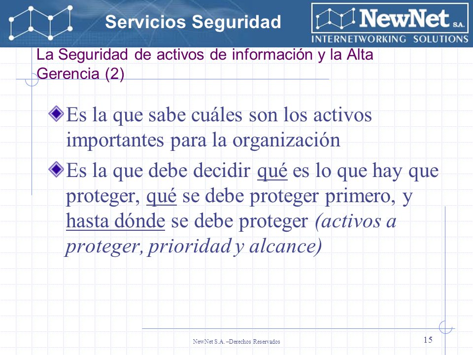 La Seguridad de activos de información y la Alta Gerencia (2)