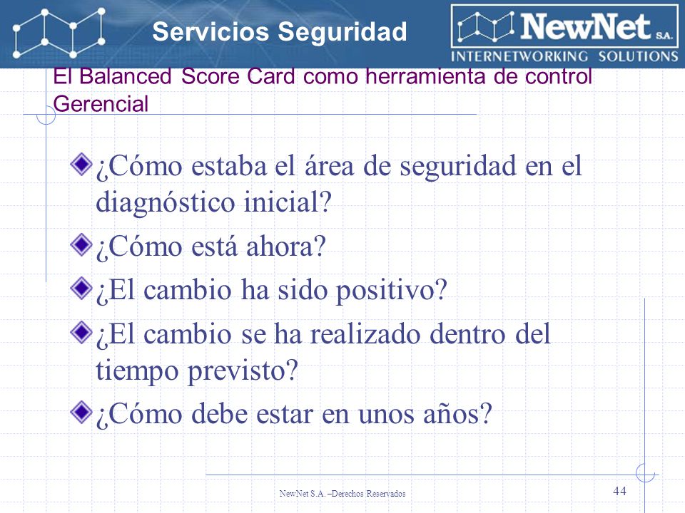 El Balanced Score Card como herramienta de control Gerencial