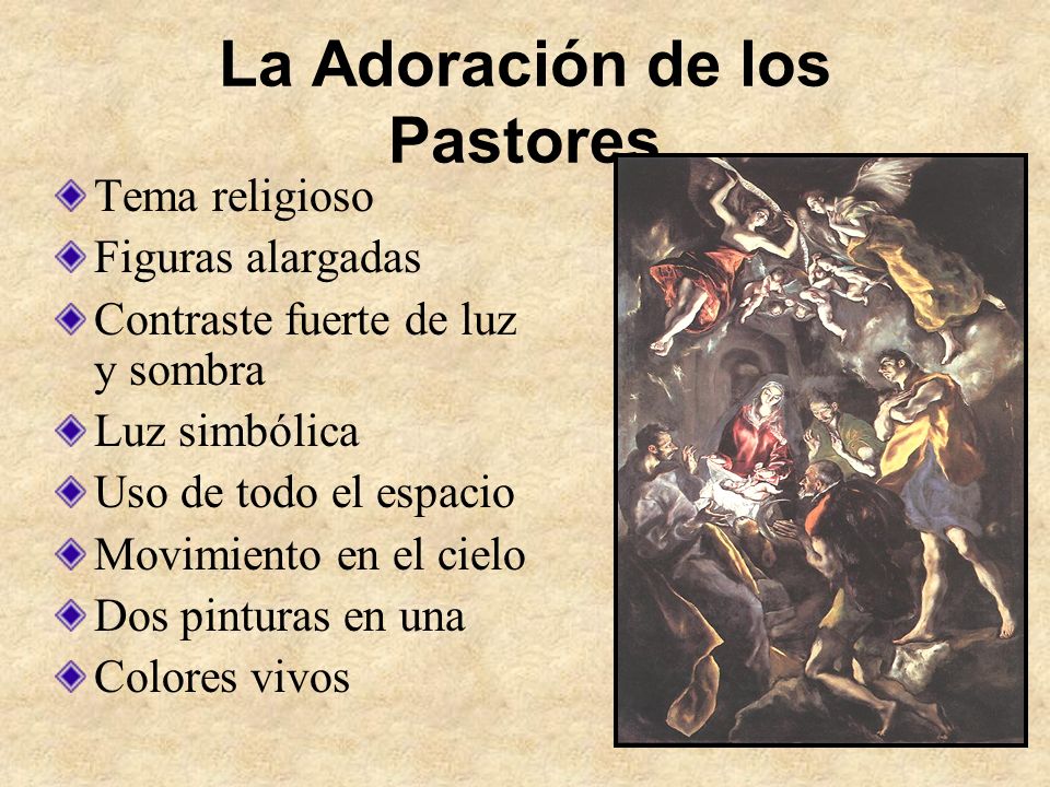 La Adoración de los Pastores